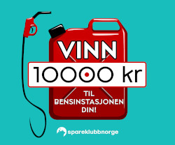 Vinn gavekort 10.000 kr til bensinstasjon Vinn gavekort 10.000 kr til bensinstasjon