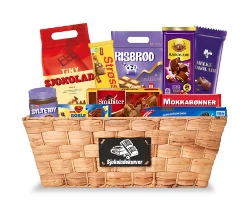 Vinn en sjokoladekurv fylt med favorittene dine